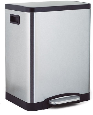 Cubo Pedal Doble Habitex 15+15L